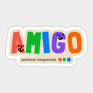 Amigo Friend Sticker